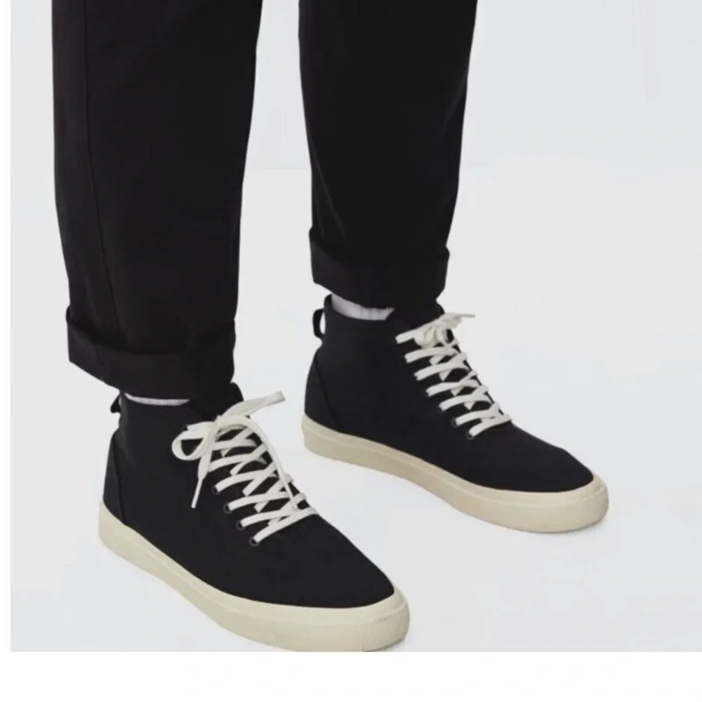 Everlane Canvas High Top Sneakers